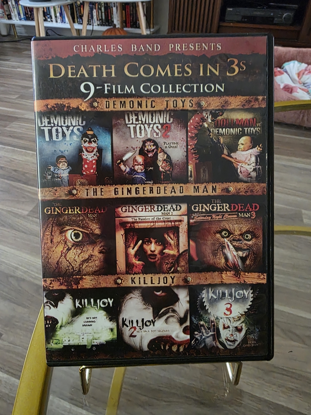 Death Comes in 3s 9-Film Collection DVD